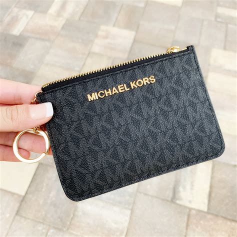 michael kors jet set travel small coin pouch|Jet Set Travel Small Signature Logo Coin Purse.